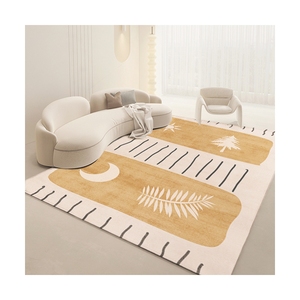 Phong Cách Hiện Đại Miễn Phí Tùy Chỉnh Nhà Máy Bán Hàng Trực Tiếp Kích Thước Lớn Nhân Tạo Nhung Thảm Cho Khách Sạn Phòng Khách Nhà Văn Phòng - Product Image 5