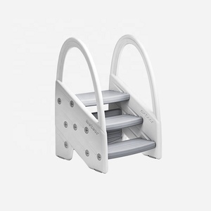 Chaise pliable moderne <span class=keywords><strong>et</strong></span> simple avec triple accoudoir pour bébé Tabouret en plastique double transformable Différents styles disponibles - Product Image 5