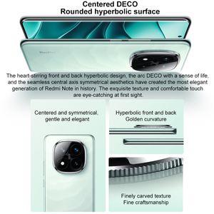 Nuovo originale Xiaomi Redmi Note <span class=keywords><strong>14</strong></span> <span class=keywords><strong>Pro</strong></span> + 12GB + 256GB 6.67 <span class=keywords><strong>pollici</strong></span> Xiaomi HyperOS 90W ricarica rapida NFC 5G Smartphone Global Xiaomi - Product Image 6