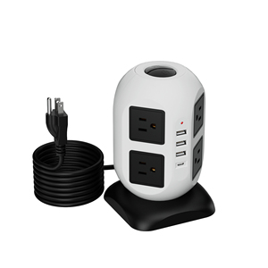 Nhà Cung cấp đề nghị 8-cách + 4 USB phổ travel <span class=keywords><strong>adapter</strong></span> thông minh dải điện ban mở rộng 8 AC Thông Minh Cổng USB mở rộng - Product Image 1