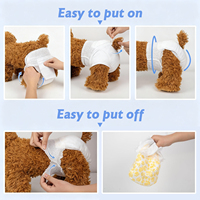 Échantillon gratuit OEM de coussinets de dressage pour chiens, couches jetables super absorbantes de qualité supérieure pour hommes, couches lavables et réutilisables pour animaux de compagnie