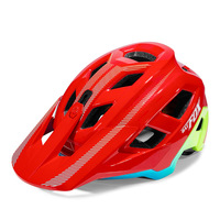 Casque de VTT double usage BATFOX MA066-287 unisexe, réglable, durable, PC+EPS, toutes saisons