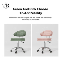 Ensemble de chaise roulante pour manucure Turri Nail Shop, ensemble de tabouret de manucure pour technicien en ongles, avec trépied