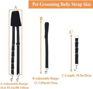 Réglable Nylon Chiens Chats Chiot Bain Toilettage Ceinture De Traction Ceinture Bande De Retenue - Product Image 2