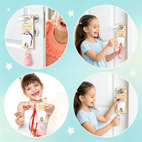 Sac de rangement pour dents de lait, porte-clés mural, boîte à souvenirs pour dents perdues, kit de la Fée des Dents, cadeau de rentrée scolaire