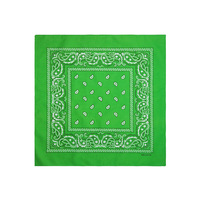 Bandana Imprimé Paisley Double Face 100 % Coton, Foulard