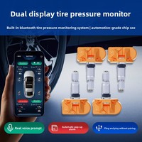 Universel Tpms Android Usb Bluetooth TPMS Système de surveillance de la pression des pneus intégré Capteur d'affichage