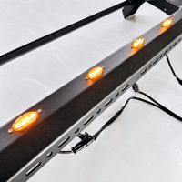 GWM Tank 500 - Barre de protection en acier carbone de haute qualité avec éclairage intégré - Protection de pare-chocs avant - Accessoires extérieurs tout-terrain 4x4