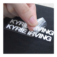 2024 Offre Spéciale Logo personnalisé effet élevé marque 3D caoutchouc Silicone transfert de chaleur étiquette vêtement autocollant pour T-Shirt