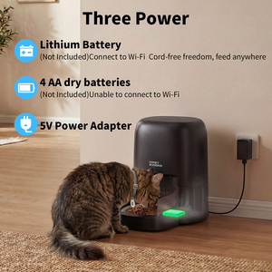 เครื่องให้<span class=keywords><strong>อาหาร</strong></span>สัตว์เลี้ยงอัจฉริยะ RFID พร้อมระบบป้องกันการขโมย รองรับการเชื่อมต่อไฟฟ้าสามระบบ สำหรับบ้านที่มีสัตว์เลี้ยงหลายตัว - Product Image 6