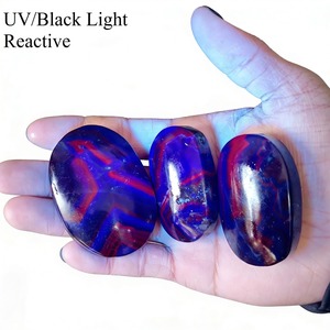 Piedra de Palma con Rosas Rojas Pulidas al Estilo Bohemio, Cristal Natural Curativo para Decoración del Hogar y Regalos, Venta al Por Mayor - Product Image 1