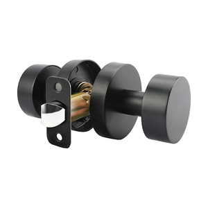 Privacy Doorknob,Keyless Round Knob Set For Bedroom And Bathroom Interior Doorknobs Satin Nickel Finish - View #6
