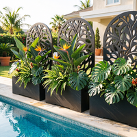 Pots de fleurs et écrans WPC pour jardin et restaurant – Vente directe usine