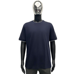T-shirts pour hommes en coton 100% personnalisés, extra-larges, de haute qualité, traités à l'ammoniaque liquide, respirants, style décontracté - Product Image 3