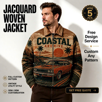 Vestes de basket-ball personnalisées de haute qualité pour hommes, coupe-vent en tapisserie d'hiver avec fermeture éclair