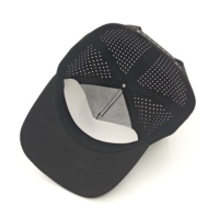 Venta al por mayor 5 Panel PVC parche ajustable Snapback verano al aire libre hombres personalizado Golf sombrero deporte gorra de béisbol