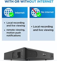 Enregistreur vidéo réseau NVR 4K 64 canaux de qualité professionnelle, 8 SATA, accès à distance et enregistrement 24h/24 et 7j/7 pour système de sécurité IP à grande échelle