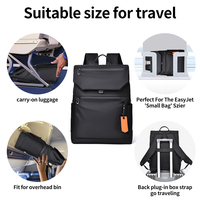 Vente en gros Sac à dos pour ordinateur portable Sac étanche de haute qualité Sac à dos étudiant décontracté simple pour hommes