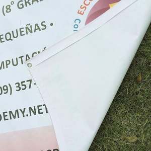 Lona de Malla de PVC y Poliéster Impermeable y Portátil para Publicidad Exterior en Campañas de Construcción y Festivales - Product Image 4