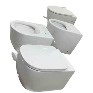 Inodoros cuadrados ocultos, inodoro con marca de agua color caqui, equipo de baño portátil, sanitario opaco, conjunto de inodoro de pared, asiento cómodo - Product Image 6