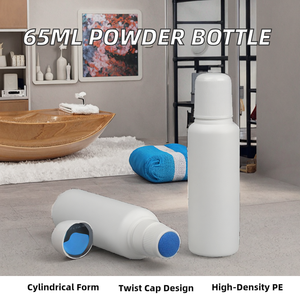Botella de Plástico de 65 ml con Forma de Cilindro para Polvo de Bebé, con Serigrafía - Product Image 2