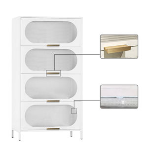 金属<span class=keywords><strong>Barkers</strong></span>架立式厨房储物架，带3/<span class=keywords><strong>4</strong></span>抽屉餐厅餐具柜自助餐柜 - Product Image 5