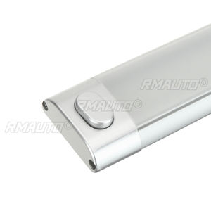 Lot de 4 barres lumineuses LED 12-80V avec interrupteur marche/arrêt, lumière de lecture blanche haute luminosité pour cabine de voiture, camion, camping-car et éclairage intérieur de lavage auto - Product Image 5