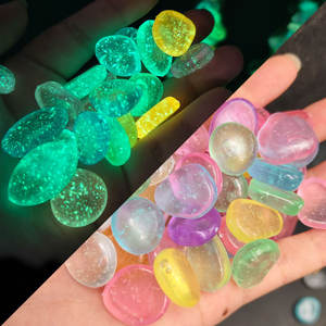 Kleurrijke Lichtgevende Kiezelstenen <span class=keywords><strong>Aquarium</strong></span> Steen <span class=keywords><strong>Aquarium</strong></span> Accessoires Landschapsarchitectuur <span class=keywords><strong>Aquarium</strong></span> Decoratie - Product Image 3