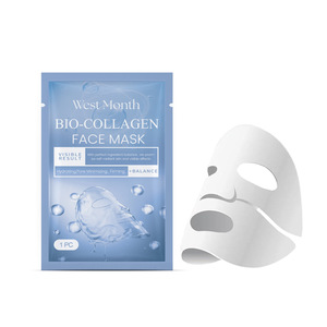Wholesale Price Skin Care Facial Sheet Mask Collagen Moisturizing Hydrating Whitening Beauty Facial Mask - Product Image 1