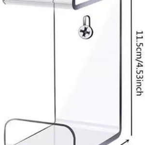High Quality Custom Logo Portable Acrylic Clear Game <b>Controller</b> Dock Holder <b>Stand</b> Morden Style with Slots - Product Image 2