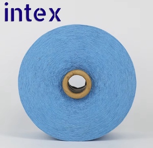 Filato di Cotone dello Sri <span class=keywords><strong>Lanka</strong></span> 20/1 20/2, Filato Misto Cotone Blu per Maglieria, Fabbrica Cinese - Product Image 6