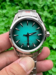 Montres de plongée mécaniques à prix d'usine en gros, mouvement 2813, montres de luxe pour hommes, acier inoxydable, cadran en cristal saphir, 5 BAR - Product Image 3