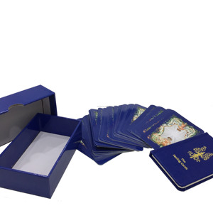 Jeu <span class=keywords><strong>de</strong></span> cartes Impression personnalisée Couple adulte Carte jouant Flash Papier relié Fuyant Tarot Impression <span class=keywords><strong>de</strong></span> cartes à collectionner avec boîte en carton - Product Image 6