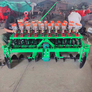 Semoir et transplanteur de légumes multi-rangs monté sur tracteur pour choux chinois, carottes, épinards et graines de sésame - Product Image 5