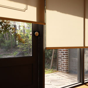 CHANGANE Soapy Korean <b>Roll</b> <b>Blinds</b> Bespoke Power Day & Night auto fabric shading privacy zebra tailored custom handmade day night - Product Image 1