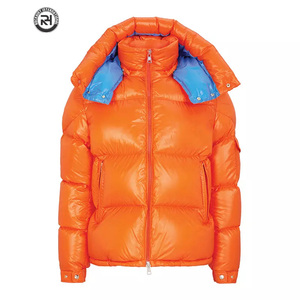 Veste d'hiver matelassée pour homme de qualité supérieure, col montant, séchage rapide, respirante, confortable, chaude, logo frontal personnalisable, vente chaude - Product Image 6