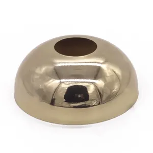 Peças de lâmpada de bronze de metal, pingente de metal, lâmpada giratória, cone de fundição de metal