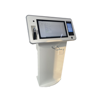 PC Kiosk Layar Sentuh All-in-One Anovo Harga Pabrik 32-Inci 43-Inci, Panel PC Digital Pengenal Wajah Multimedia Layanan Mandiri