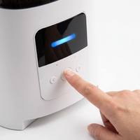 Distributeur automatique de nourriture pour animaux de compagnie, grande capacité 4L, anti-blocage, bol amovible, pour chiens et chats, vente en gros