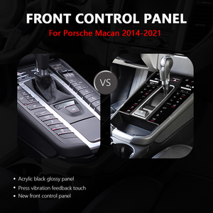 Pour <span class=keywords><strong>Porsche</strong></span> Macan 2014-2021 (95B.1 / 95B.2) Panneau de Levier de Vitesse de Console Centrale Accessoires Décoratifs Intérieurs - Product Image 2