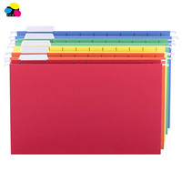 25 por caja tamaño Legal surtidos colores primarios 1/5-corte ajustable Tab colgando Carpeta de archivo