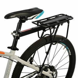 ブラックアロイ自転車シートポストフレームホルダーリアカーゴラック - Product Image 6