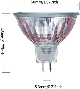 Lámpara halógena de cubierta de vidrio barata 12V 20W blanco cálido MR11 <span class=keywords><strong>bombilla</strong></span> halógena regulable para luces de <span class=keywords><strong>techo</strong></span> - Product Image 3