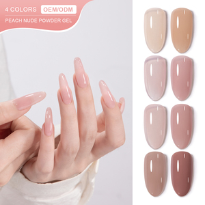 Miss Gooey Kit de <span class=keywords><strong>Vernis</strong></span> à Ongles Gel 4 Couleurs Nu Rose Translucide <span class=keywords><strong>Semi</strong></span>-<span class=keywords><strong>Permanent</strong></span> UV, Sans Hema, Fournitures <span class=keywords><strong>pour</strong></span> Ongles OEM/ODM - Product Image 1