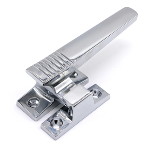 XK301 Modern High-quality Stainless Steel Glass Cabinet Sliding Window Patio <strong>Door</strong> Handle Lock Rotating Airtight Oven Replacement - Product Image 3