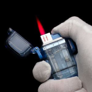 Artículos Populares 2026: Encendedor Inflable a Prueba de Viento, Transparente, Impermeable, Set para Fumar, Venta al Por Mayor - Product Image 2