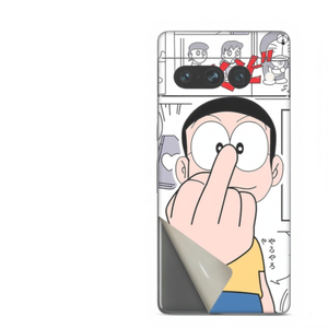 สติกเกอร์กันรอยเต็มจอสำหรับ Google 6 Pro ลายการ์ตูนน่ารัก ฟิล์มหลังวัสดุ PE รูปทรงสี่เหลี่ยมผืนผ้า สำหรับตกแต่งโทรศัพท์มือถือ - Product Image 1