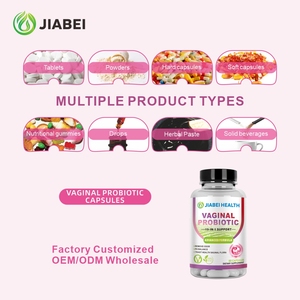 Capsule Probiotiche Personalizzate OEM/ODM Jiabei per Donne Adulte, Elimina Odori, Bilancia i Livelli di pH - Product Image 2