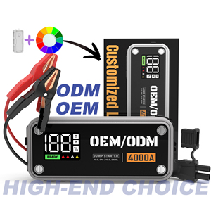 Máy khởi động bình ắc quy ô tô <span class=keywords><strong>2025</strong></span> mẫu mới 20000mAh 74Wh 1500A 3000A dòng đỉnh 12V, tích hợp đèn LED, dùng cho ô tô và xe máy - Product Image 1