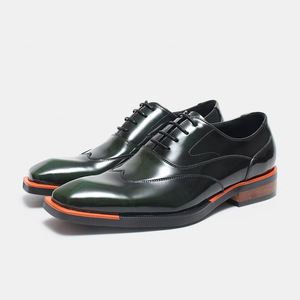 High-End Luxury Fashionable Fringed Genuine Leather Casual Business <b>Pointed</b>-<b>Toe</b> Men's Shoes - Product Image 6